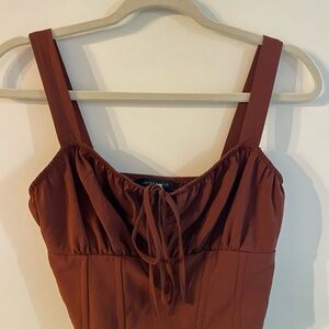 Rusty Color Tank Top